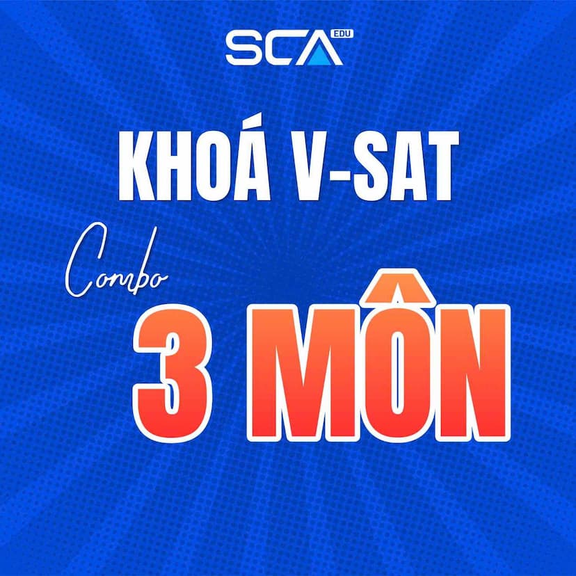 COMBO 3 MÔN.VSAT-2K9 KHÓA LUYỆN ĐỀ THỰC CHIẾN KỲ THI V-SAT